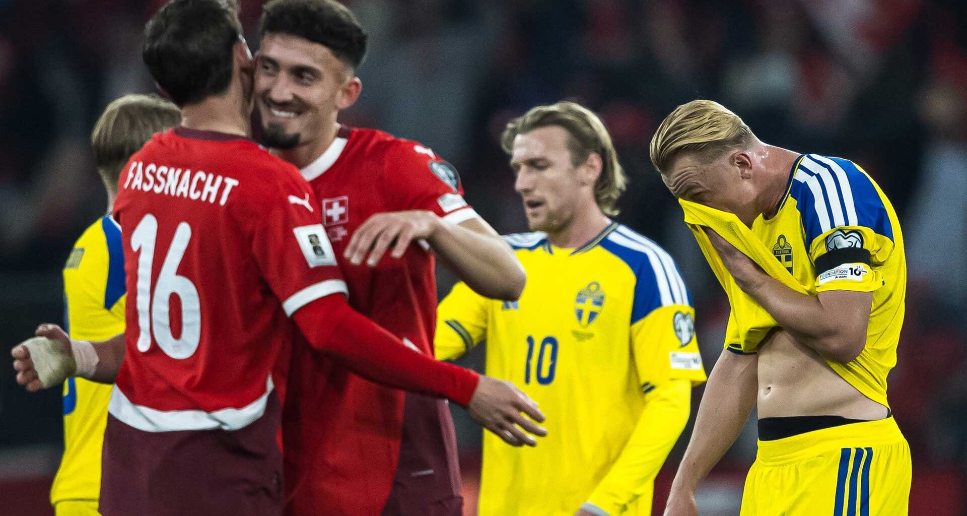 Schweiz fick fira VM-plats mot Sverige