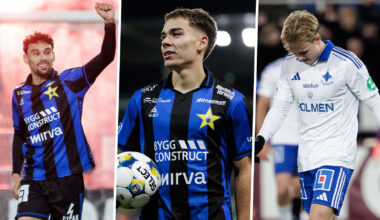 Tor Sundbergs tre punkter från IFK Norrköping mot IK Sirius