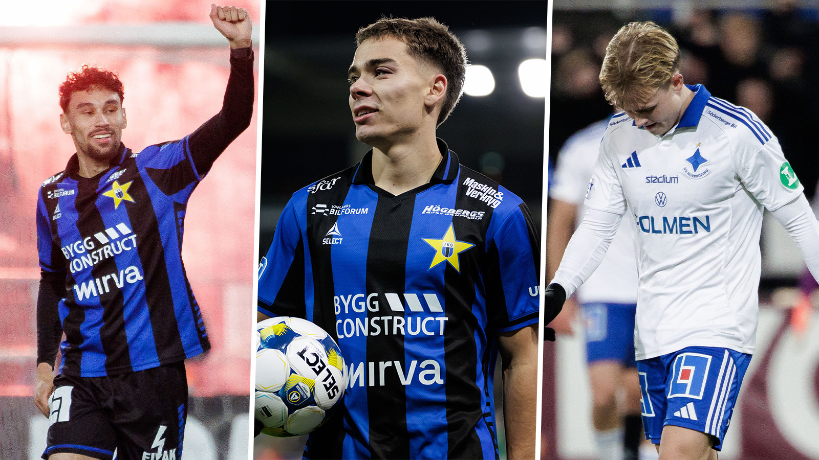 Tor Sundbergs tre punkter från IFK Norrköping mot IK Sirius