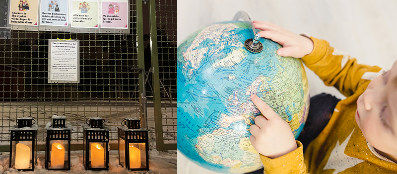 Barnkonventionen är en naturlig del av vardagen i förskolan