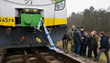 Polen: Explosion på tågräls var sabotage - Västerbottens-Kuriren