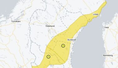 Varning för plötslig ishalka i flera län