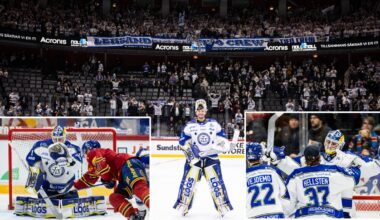 Drömmen blev sann – Gidlöf nollade Djurgården i Globen – Nya Ludvika Tidning