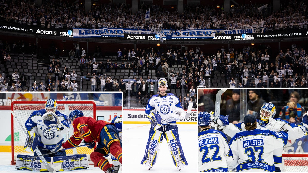 Drömmen blev sann – Gidlöf nollade Djurgården i Globen – Nya Ludvika Tidning