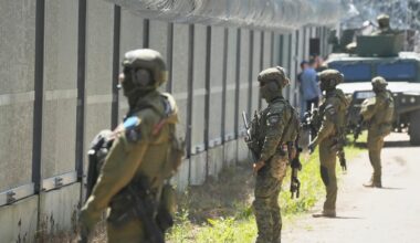 6 000 polska soldater firar jul på gränsen till Belarus