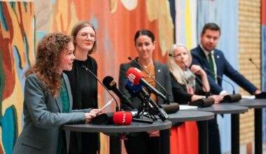 Överenskommelse om rödgrön statsbudget i Norge - SVT Nyheter