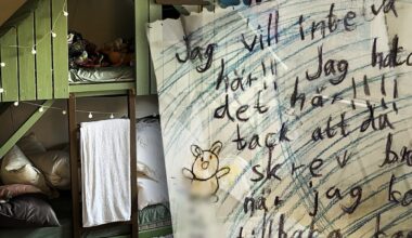 Åttaårig flicka isoleras från sina föräldrar