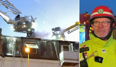 Räddningstjänsten kämpar med glödbränder i Eksjö – Orsaken fortfarande okänd