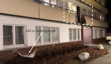 Kastade handgranat mot balkong i Norrköping – åtalas