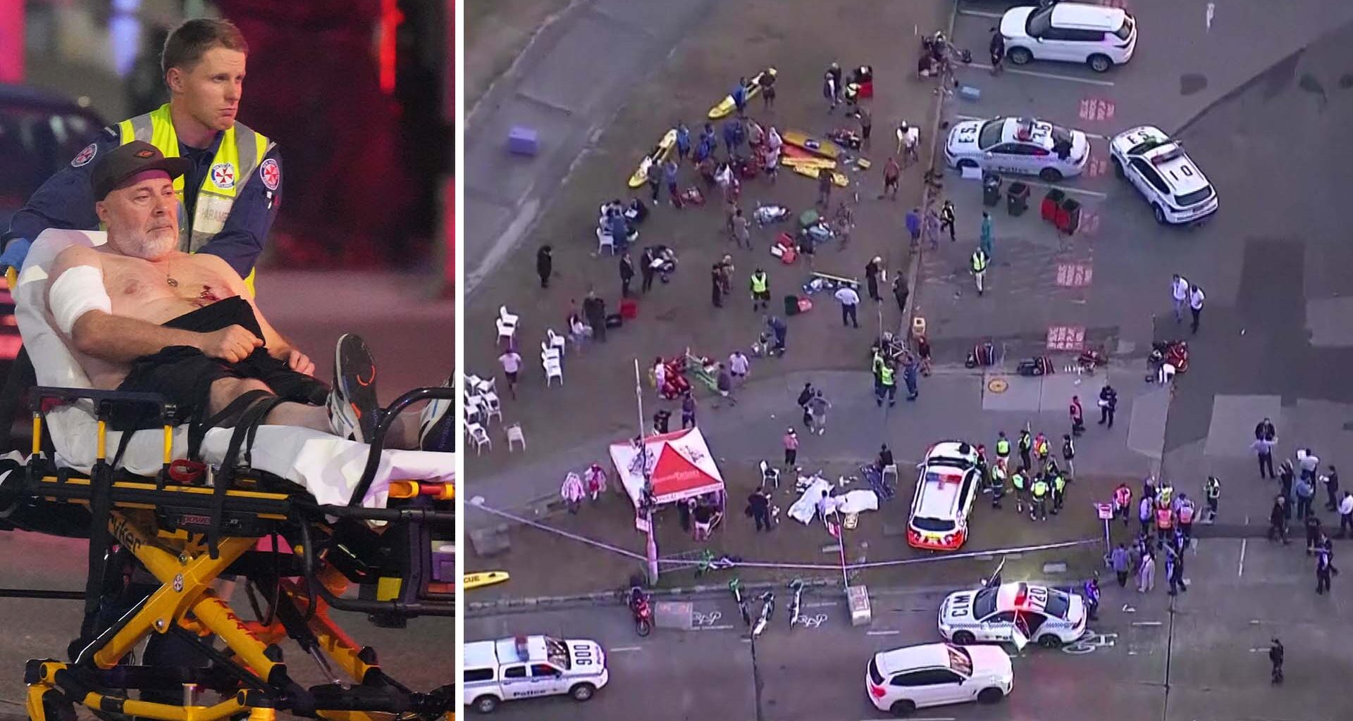 Larm om skjutning vid Bondi Beach