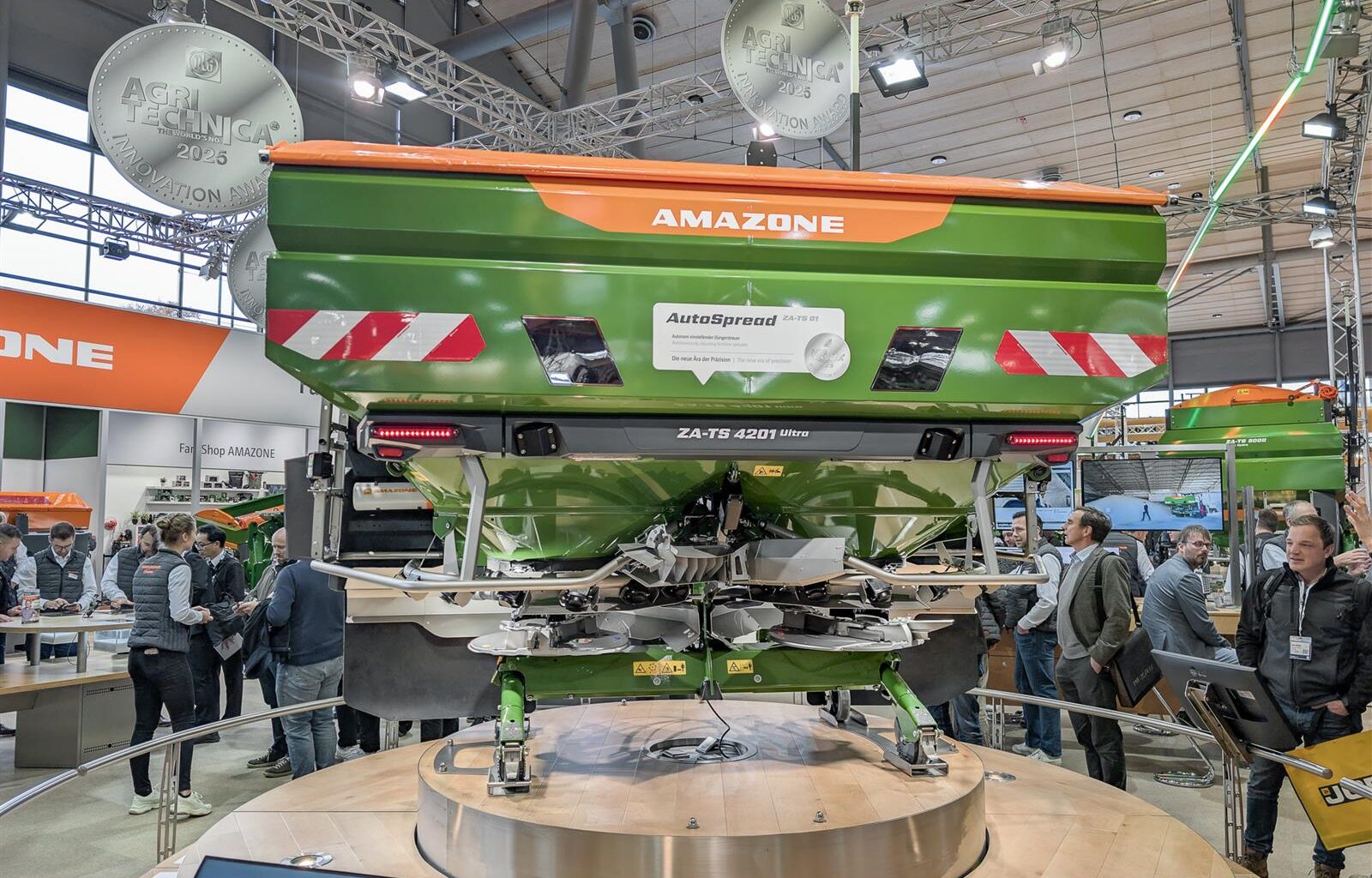Amazone ZA-TS 01 AutoSpread prisas dubbelt
