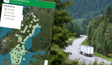 Här är kartan som visar var tung trafik kan ladda - ATL