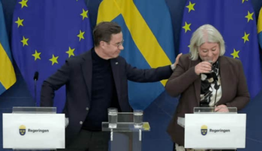 Camilla Waltersson Grönvalls tårar på pressträffen: ”Känslosamt”