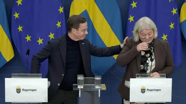 Camilla Waltersson Grönvalls tårar på pressträffen: ”Känslosamt”