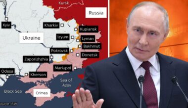 Rysslands största avancemang på ett år i Ukraina