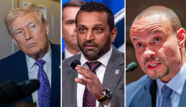 FBI-agenternas larm om cheferna Kash Patel och Dan Bongino