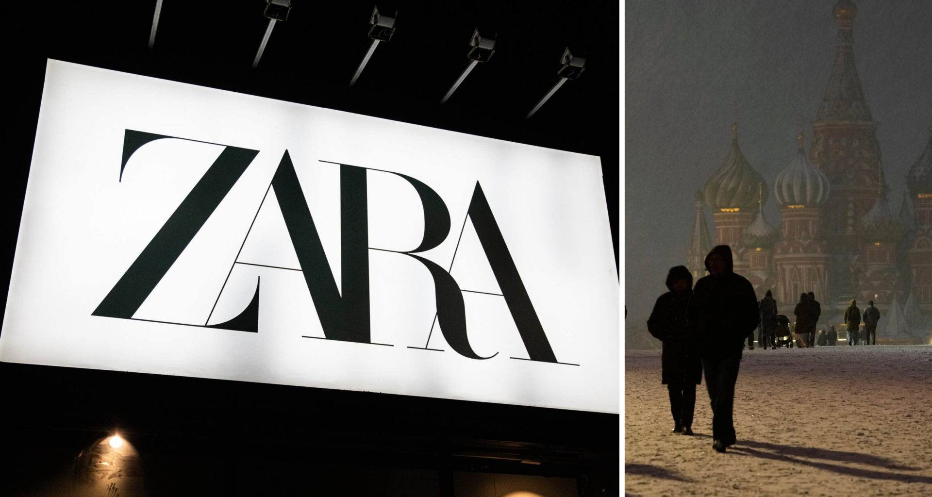 Zara-kläder till salu i Ryssland igen