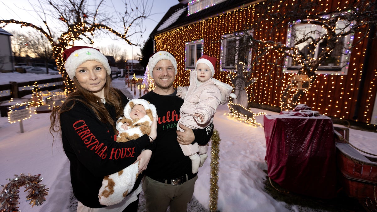 Julhuset i Bergby öppnar trädgården för första gången – Gefle Dagblad