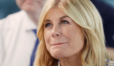 Pernilla Wahlgren ställd av frågan i SVT:s ”Frågan är fri”