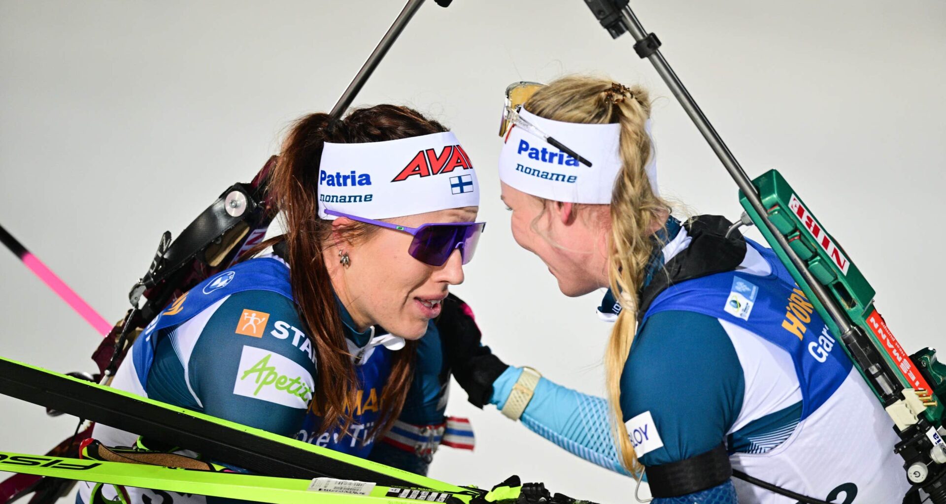 Sonja Leinamo nära superskräll i skidskyttet