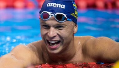 Victor Johansson krossade svenska rekordet | Simning