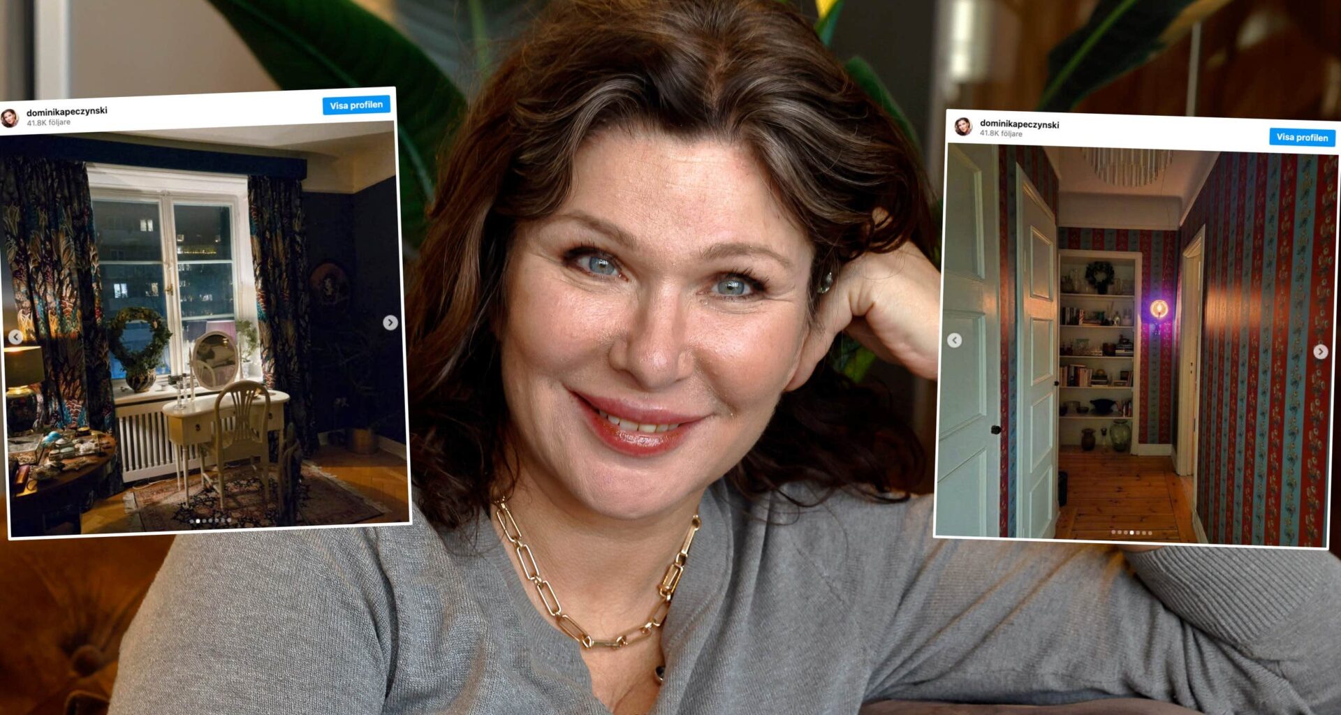 Bilderna inifrån Dominika Peczynskis nya lägenhet