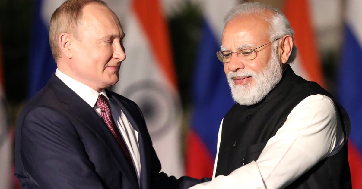 Putin åker till Indien – Trumps tullar kastar en skugga över besöket | Utrikes