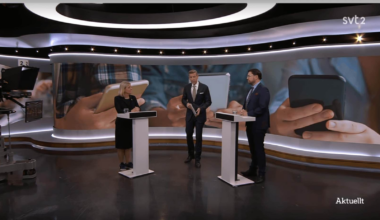 Ulf Kristersson vann debatten från soffan