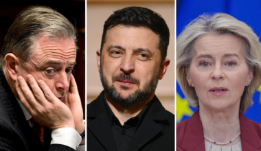 Ilska i Belgien mot
EU:s Ukrainaplan