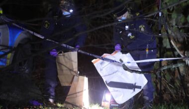 Ung man svårt huggen