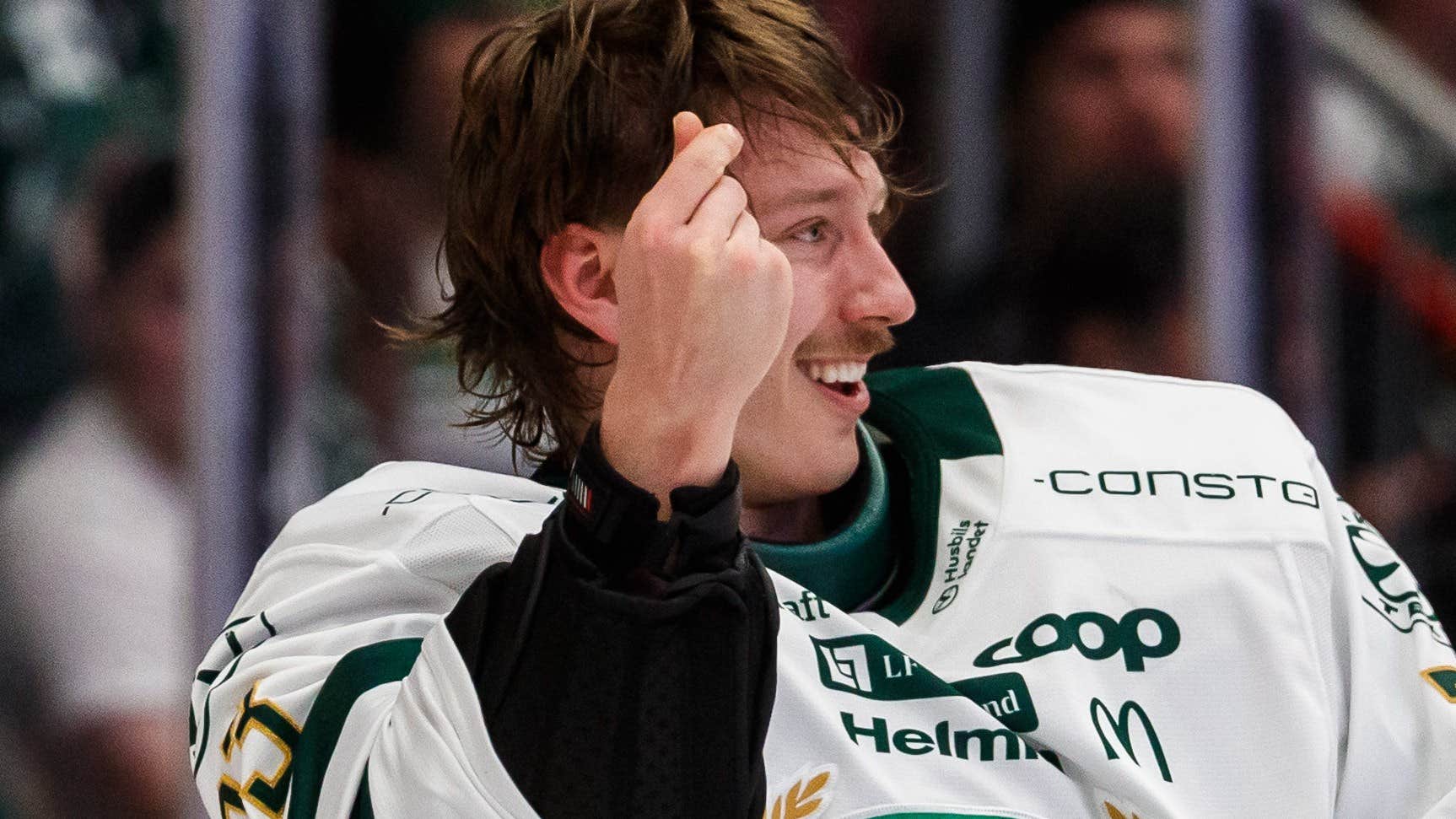 Kaxiga gesten efter matchvinnande målet | SHL