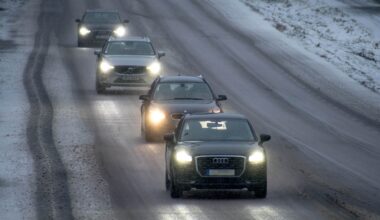 40 mil långt isbälte
skär igenom landet | Sverige