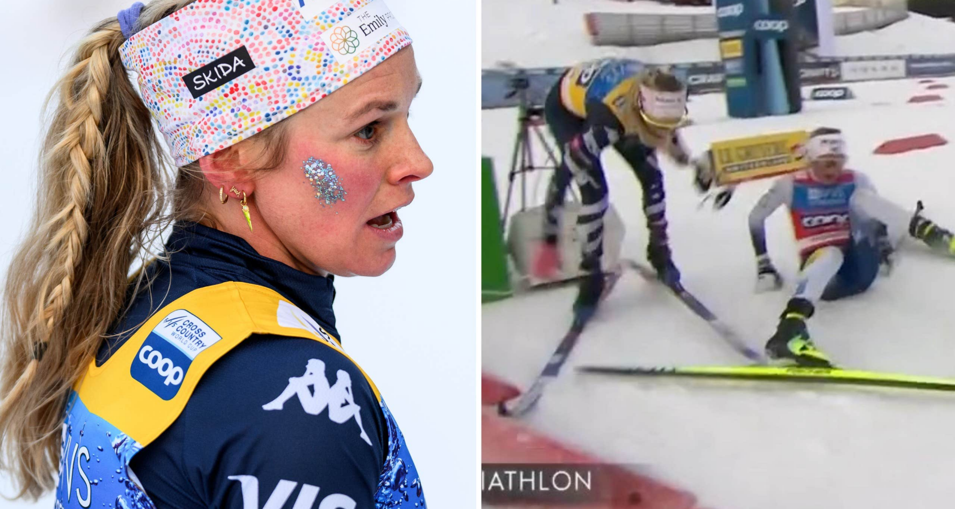 Jessie Diggins vinner damernas skiathlon i Trondheim | Längdskidor