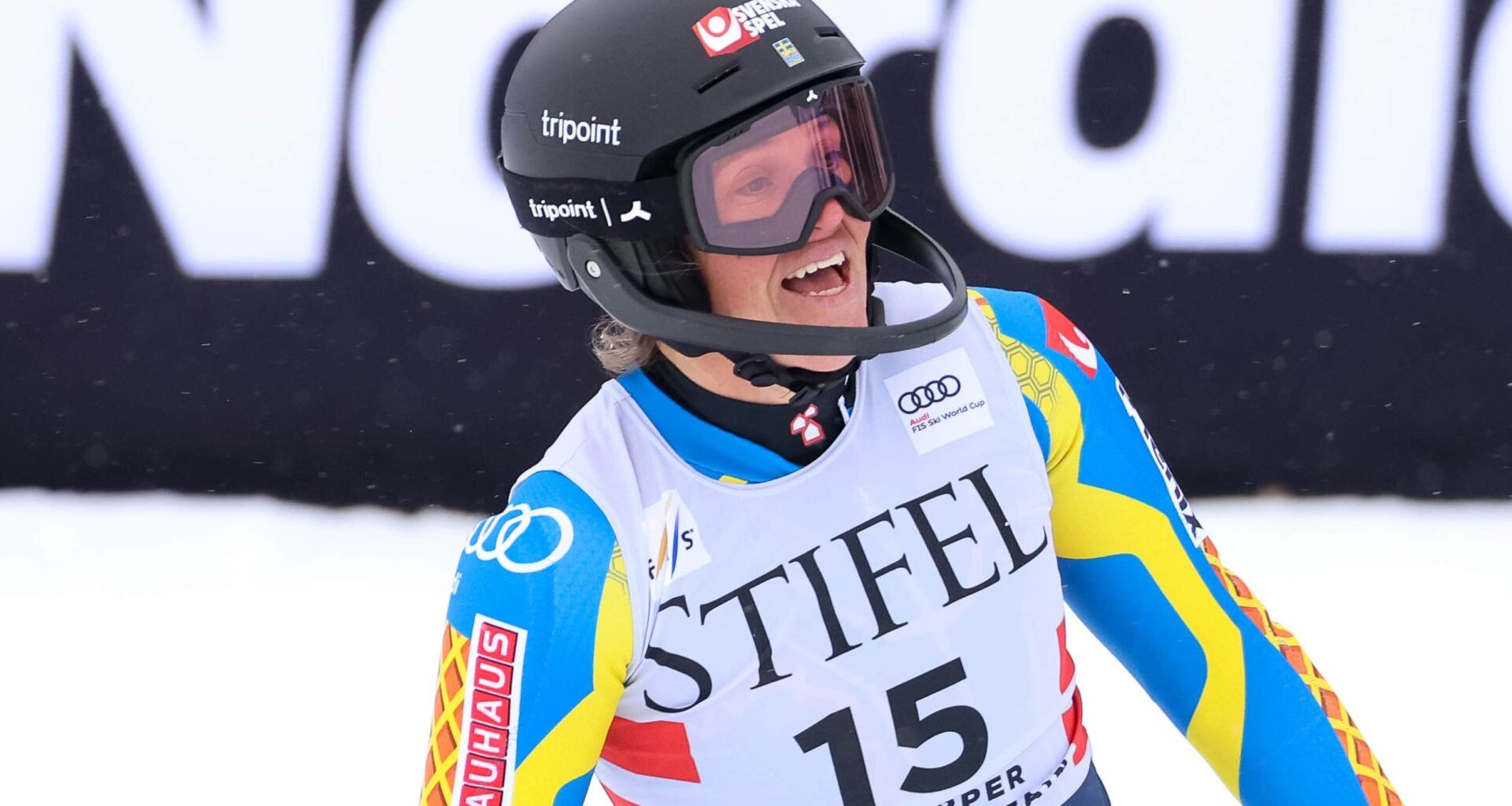 Succé för Sara Hector – på pallen i Kanada