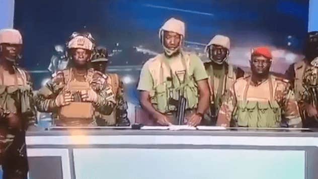 Försök till statskupp i Benin – tog över tv-station