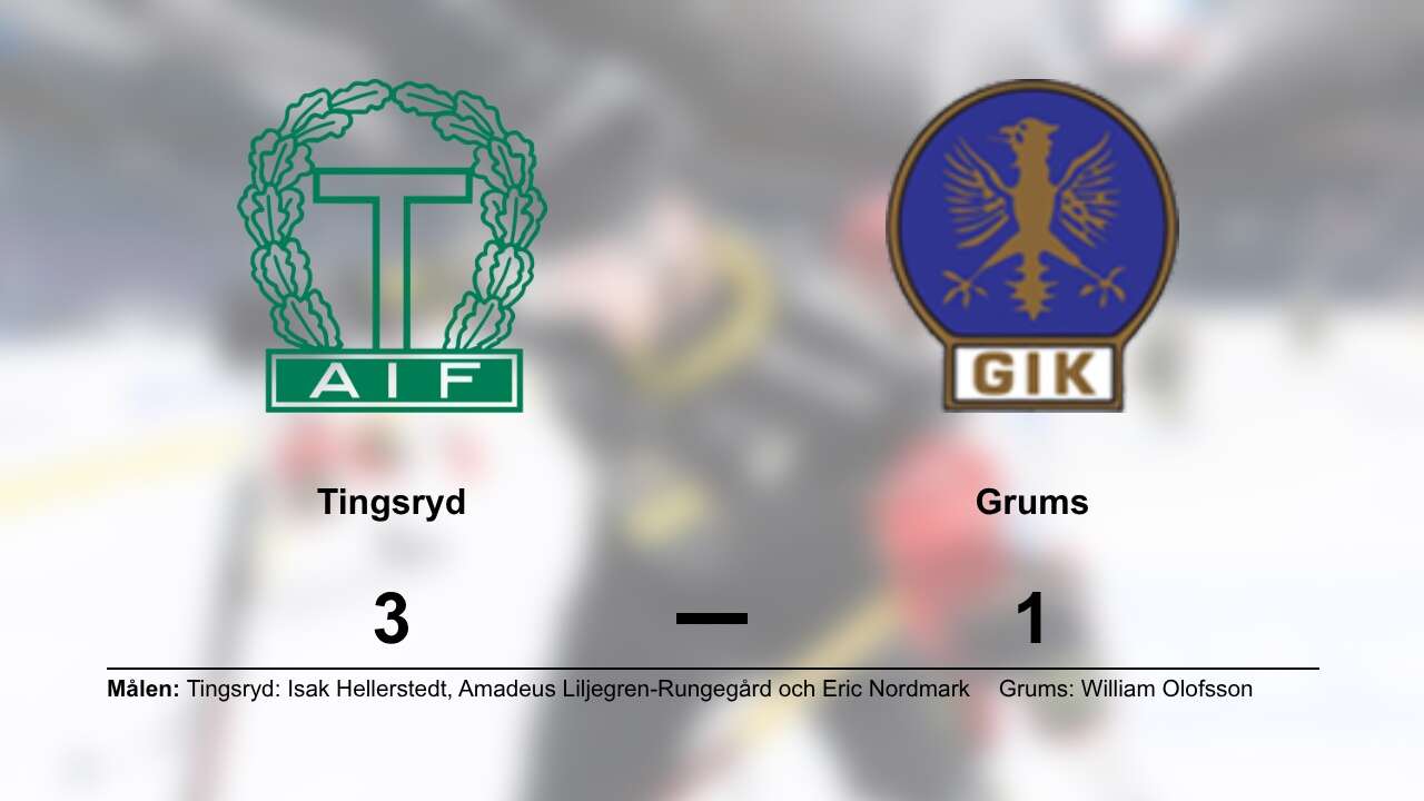 Grums föll igen – förlängde sviten - NWT