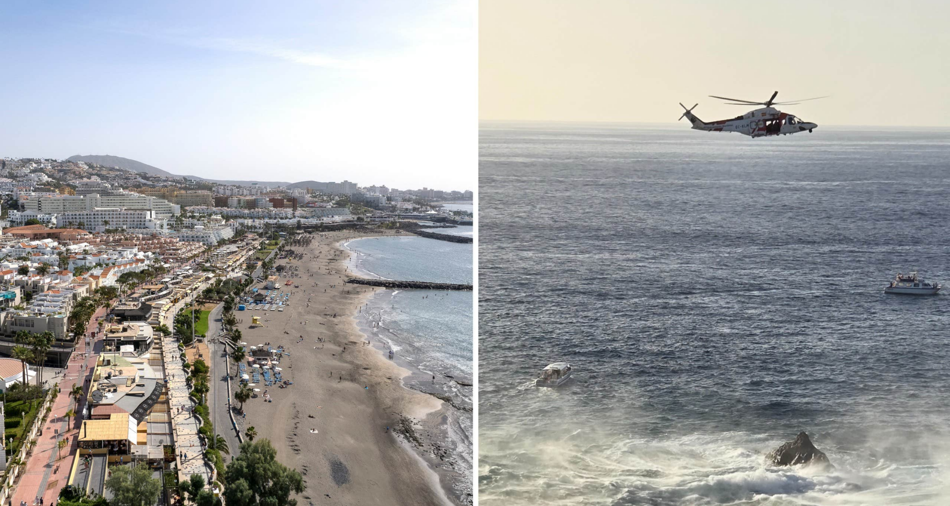 Flera döda på Teneriffa – drogs med av jättevågor
