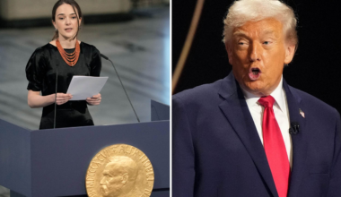 Oleksandra Matviychuk kan ge sitt fredspris till Trump | Världen