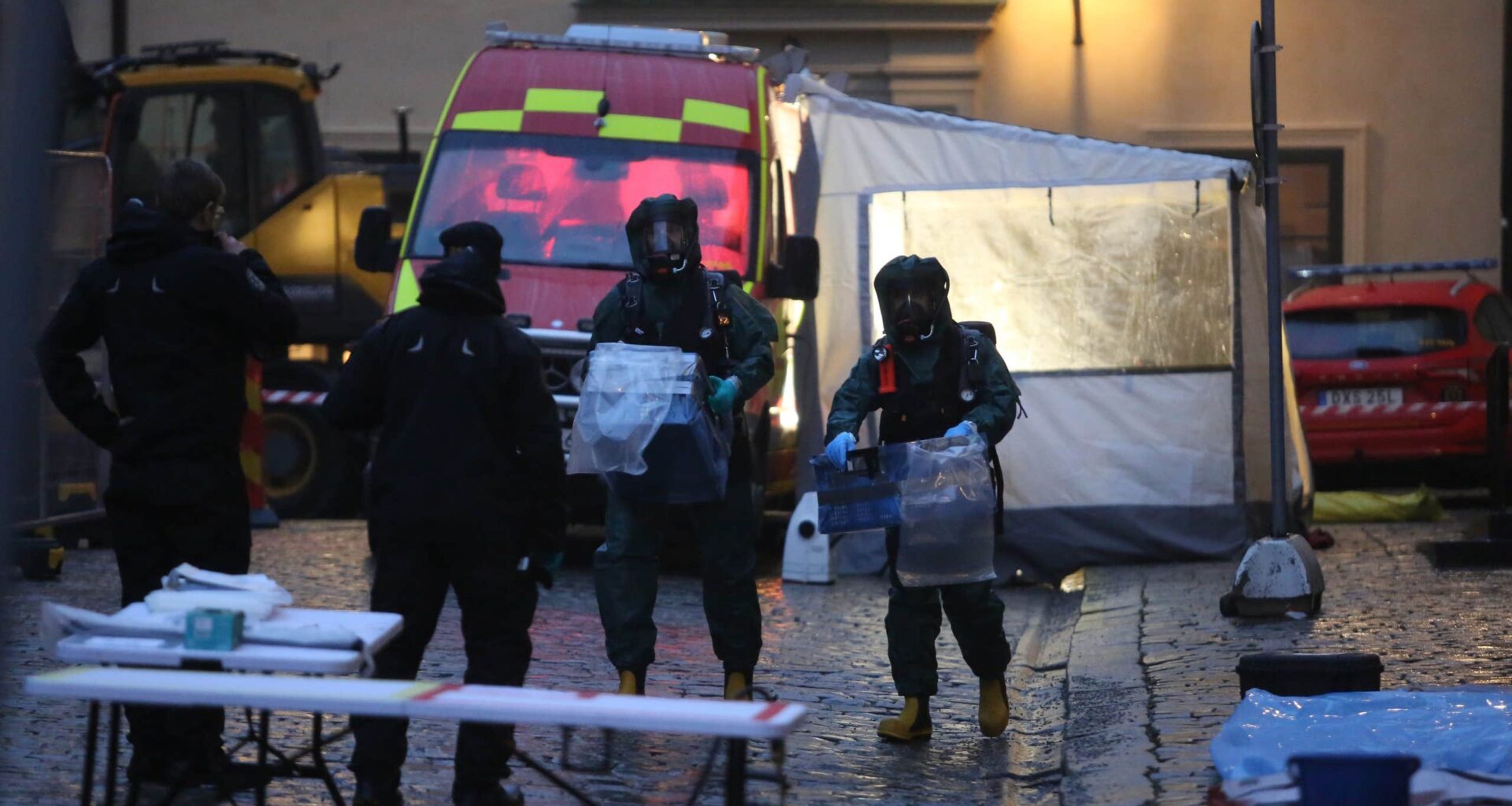 Stor insats vid Högsta förvaltningsdomstolen – misstänkt brev