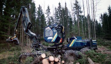 Stöldräder mot skogsmaskiner i Dalarna – polisens varning