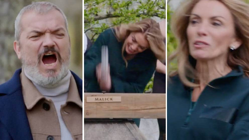 Dragomir Mrsics utbrott mot Alexandra Pascalidou i Förrädarna