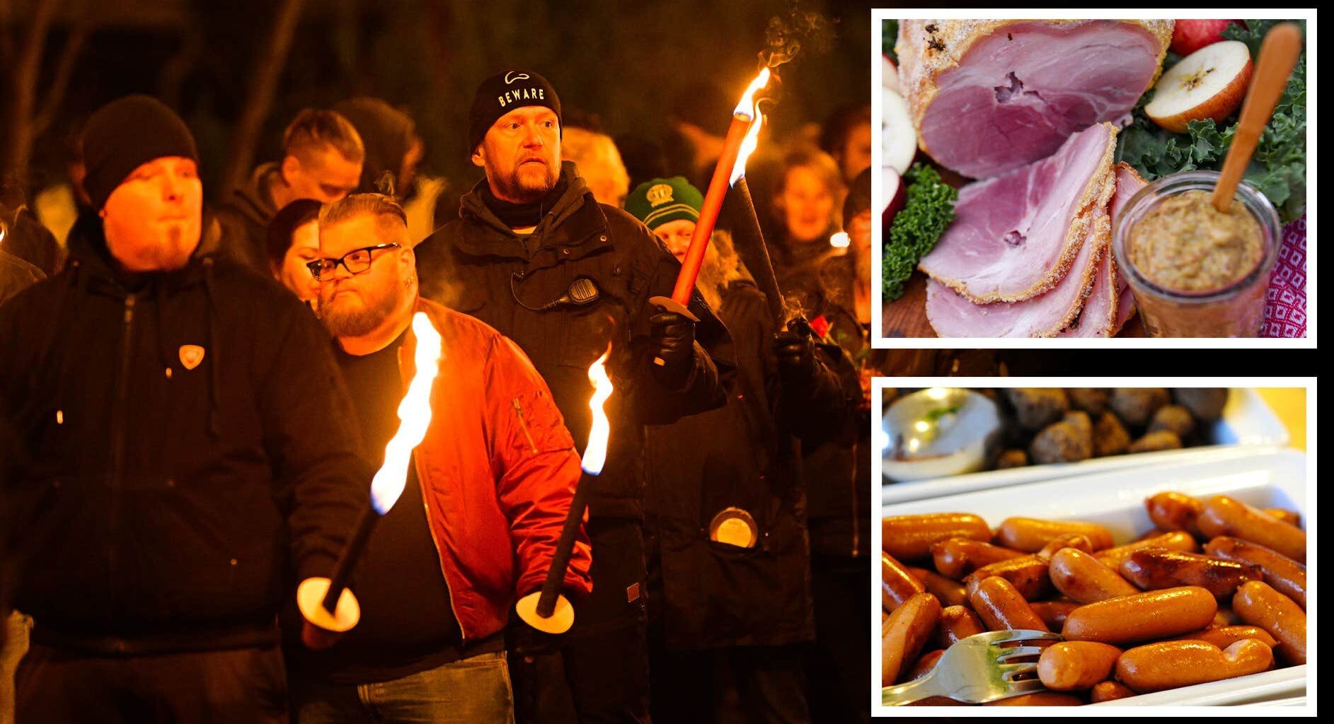 Här är de ledande nazisterna i Salemmarschen – julbord bakom fiasko