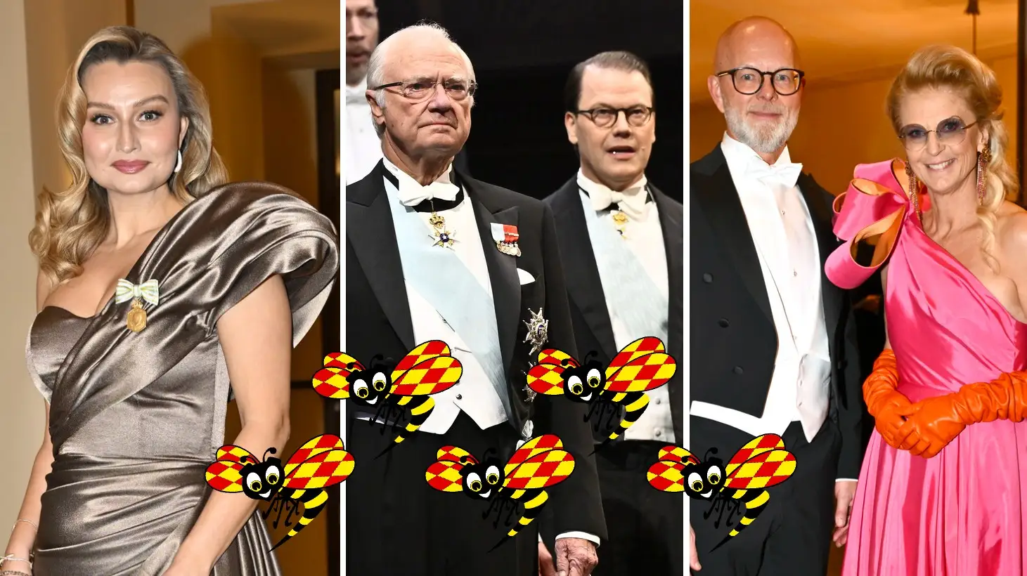 Betyg på klänningar och frackar