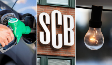 Högre el- och bensinpriser i november