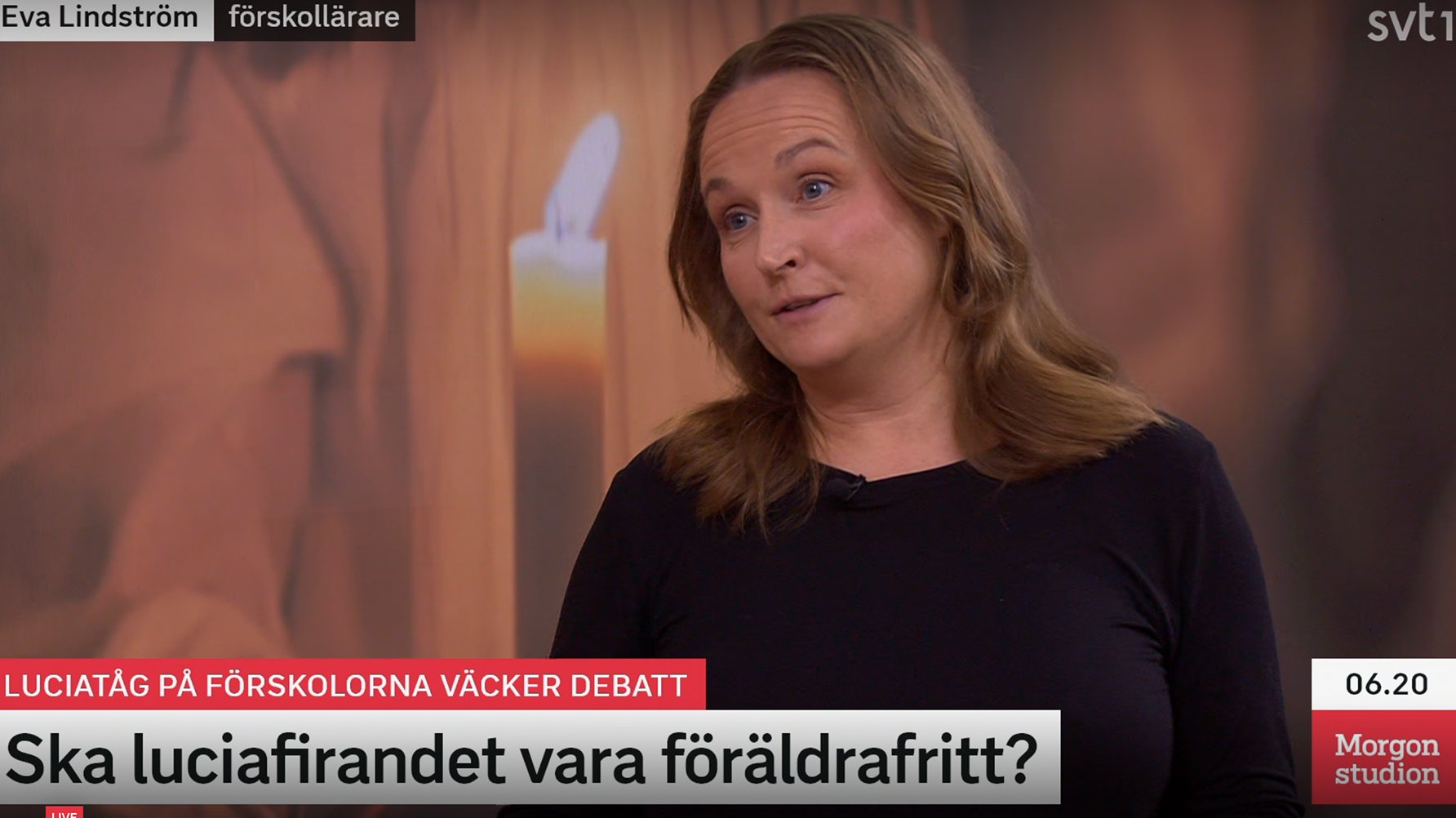 Förskolans krönikör i SVT: Luciadebatten har fel fokus