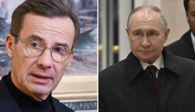 Kristersson kallar till partiledarmöte efter
ryska attacker