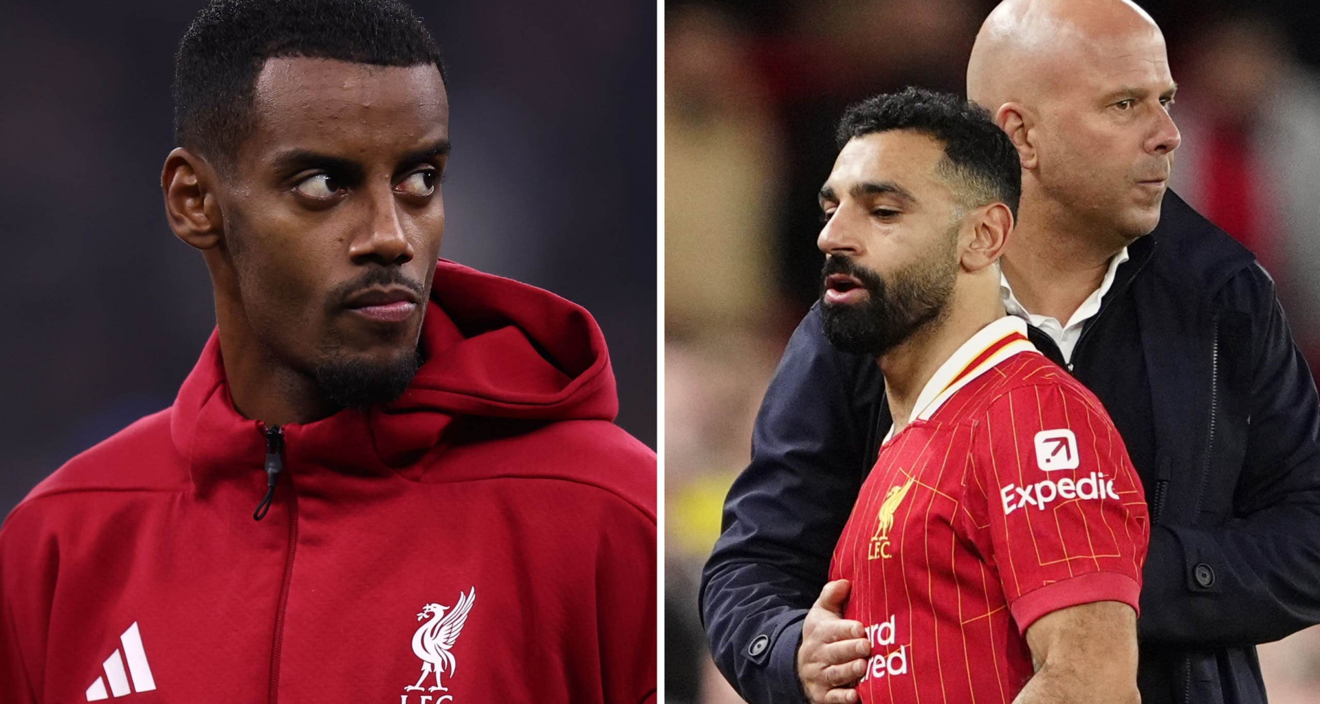 Alexander Isak och Mohamed Salah på bänken för Liverpool | Premier League