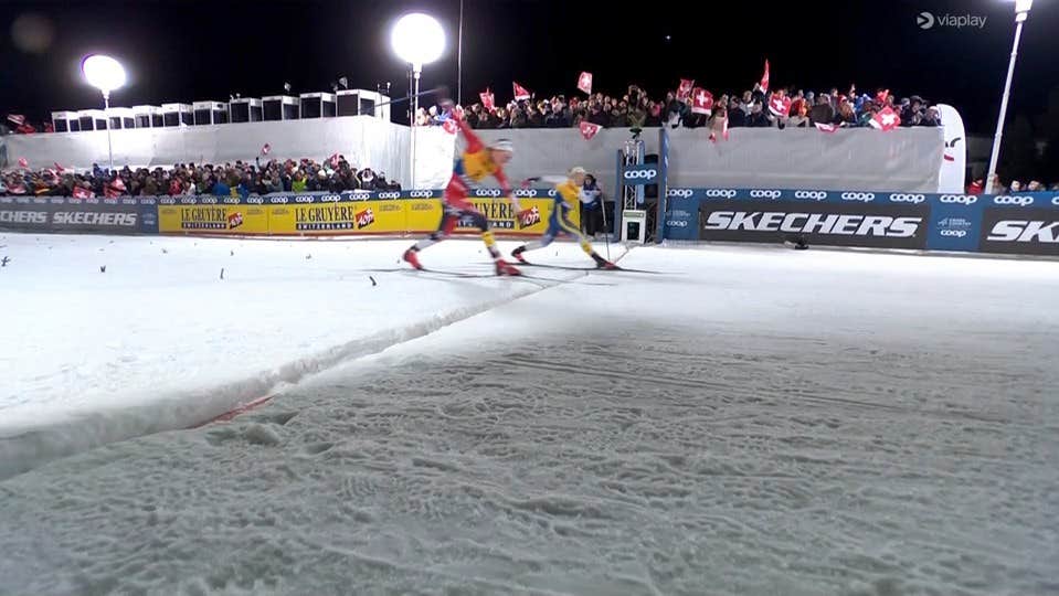 Jonna Sundling vinner sprinten i Davos | Längdskidor