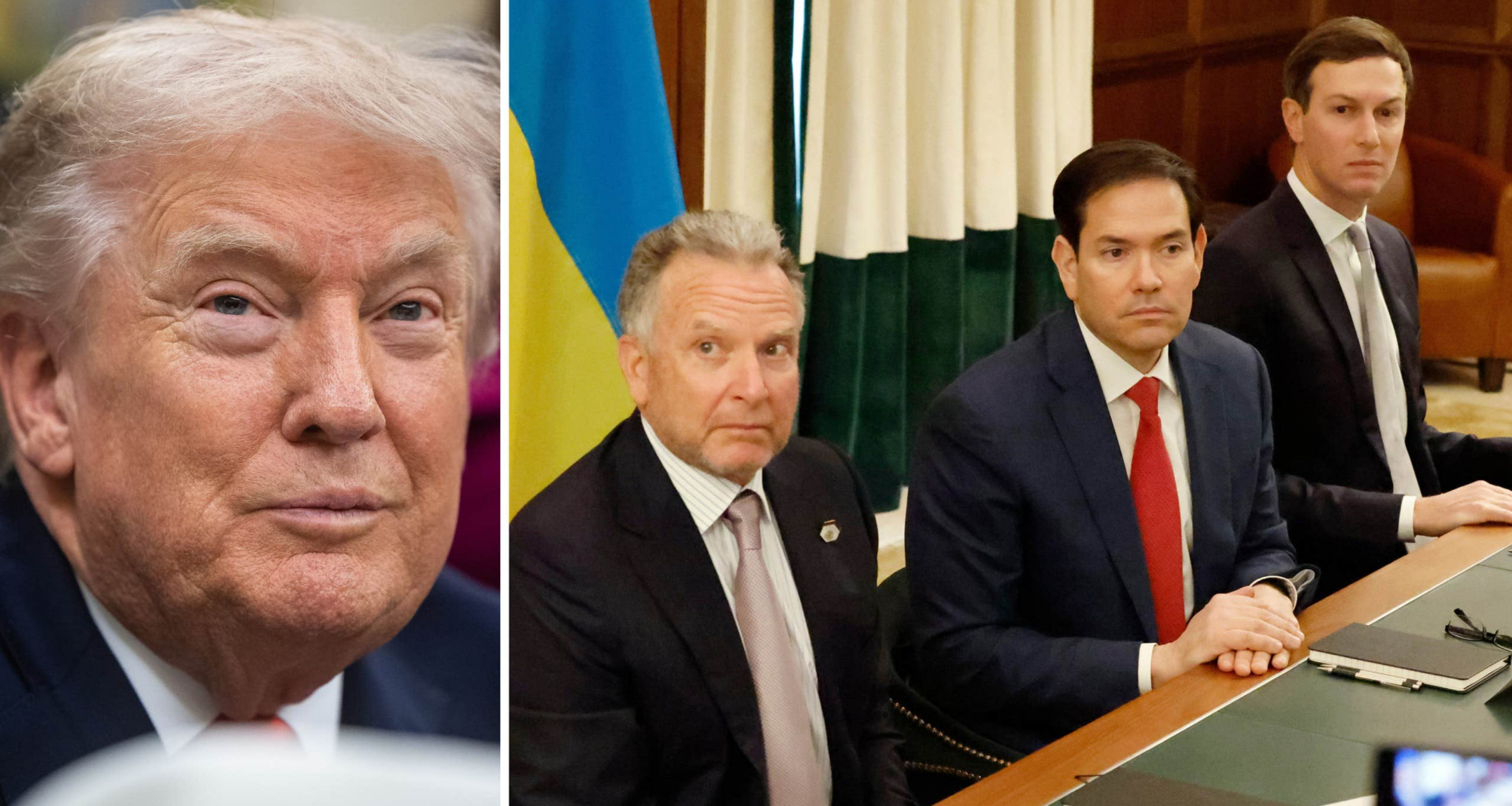 Intern maktkamp
i Trump-lägret om
Putin och Ukraina