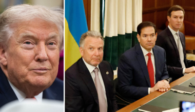 Intern maktkamp
i Trump-lägret om
Putin och Ukraina